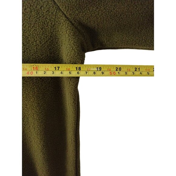Goodfellow & Co. Men's Olive Quarter Zip Kangaroo Pocket Sweater Size S. NWT - Picture 5 of 7